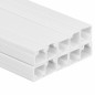 vidaXL Installationsrohre 10x10 mm 10 m PVC vidaXL Installationsrohre 10x10 mm 10 m PVC
