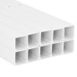 vidaXL Installationsrohre 40x40 mm 10 m PVC vidaXL Installationsrohre 40x40 mm 10 m PVC