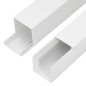 vidaXL Installationsrohre 40x40 mm 10 m PVC vidaXL Installationsrohre 40x40 mm 10 m PVC