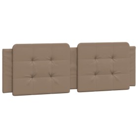 vidaXL Kopfteil-Kissen Cappuccino-Braun 160 cm Kunstleder