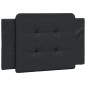vidaXL Bettgestell mit LED Schwarz 80x200 cm Kunstleder vidaXL Bettgestell mit LED Schwarz 80x200 cm Kunstleder