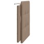 vidaXL Kopfteil-Kissen Cappuccino-Braun 100 cm Kunstleder vidaXL Kopfteil-Kissen Cappuccino-Braun 100 cm Kunstleder