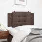 vidaXL Kopfteil-Kissen Braun 100 cm Kunstleder vidaXL Kopfteil-Kissen Braun 100 cm Kunstleder