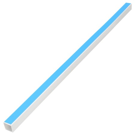 vidaXL Kabelkanäle Selbstklebend 30x20 mm 10 m PVC