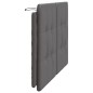 vidaXL Kopfteil-Kissen Grau 120 cm Kunstleder vidaXL Kopfteil-Kissen Grau 120 cm Kunstleder