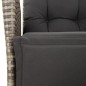vidaXL 7-tlg. Garten-Essgruppe mit Kissen Grau Poly Rattan vidaXL 7-tlg. Garten-Essgruppe mit Kissen Grau Poly Rattan