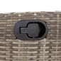 vidaXL 7-tlg. Garten-Essgruppe mit Kissen Grau Poly Rattan vidaXL 7-tlg. Garten-Essgruppe mit Kissen Grau Poly Rattan