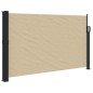 vidaXL Seitenmarkise Ausziehbar Beige 120x300 cm vidaXL Seitenmarkise Ausziehbar Beige 120x300 cm