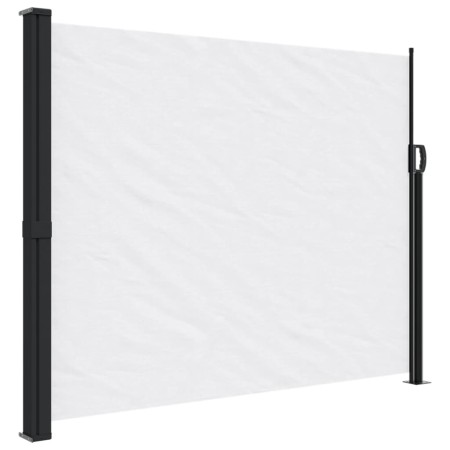 vidaXL Seitenmarkise Ausziehbar Weiß 160x300 cm