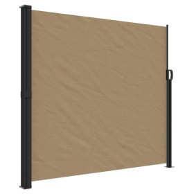 vidaXL Seitenmarkise Ausziehbar Taupe 180x300 cm