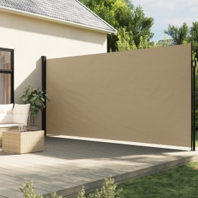 vidaXL Seitenmarkise Ausziehbar Beige 220x300 cm
