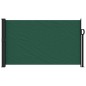 vidaXL Seitenmarkise Ausziehbar Dunkelgrün 120x500 cm vidaXL Seitenmarkise Ausziehbar Dunkelgrün 120x500 cm
