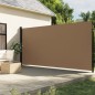 vidaXL Seitenmarkise Ausziehbar Taupe 220x500 cm vidaXL Seitenmarkise Ausziehbar Taupe 220x500 cm