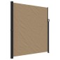vidaXL Seitenmarkise Ausziehbar Taupe 220x500 cm vidaXL Seitenmarkise Ausziehbar Taupe 220x500 cm