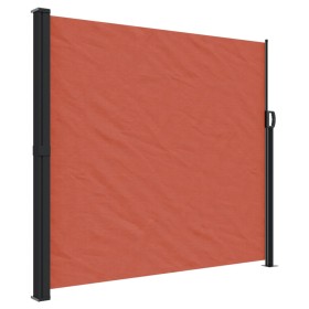 vidaXL Seitenmarkise Ausziehbar Terrakottarot 180x600 cm