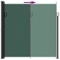 vidaXL Seitenmarkise Ausziehbar Dunkelgrün 200x600 cm vidaXL Seitenmarkise Ausziehbar Dunkelgrün 200x600 cm