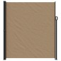 vidaXL Seitenmarkise Ausziehbar Taupe 220x600 cm vidaXL Seitenmarkise Ausziehbar Taupe 220x600 cm