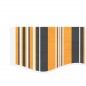 vidaXL Markisenbespannung Mehrfarbig Gestreift 3,5x2,5 m vidaXL Markisenbespannung Mehrfarbig Gestreift 3,5x2,5 m