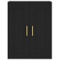 vidaXL Highboard Schwarz 69,5x34x180 cm Holzwerkstoff vidaXL Highboard Schwarz 69,5x34x180 cm Holzwerkstoff