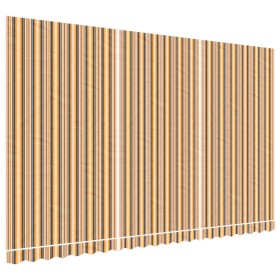 vidaXL Markisenbespannung Mehrfarbig Gestreift 5x3 m