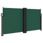 vidaXL Seitenmarkise Ausziehbar Dunkelgrün 120x600 cm vidaXL Seitenmarkise Ausziehbar Dunkelgrün 120x600 cm
