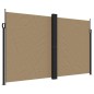 vidaXL Seitenmarkise Ausziehbar Taupe 200x600 cm vidaXL Seitenmarkise Ausziehbar Taupe 200x600 cm