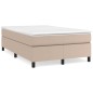 vidaXL Bettgestell Cappuccino-Braun 120x200 cm Kunstleder vidaXL Bettgestell Cappuccino-Braun 120x200 cm Kunstleder