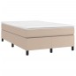 vidaXL Bettgestell Cappuccino-Braun 120x200 cm Kunstleder vidaXL Bettgestell Cappuccino-Braun 120x200 cm Kunstleder