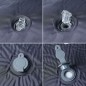 vidaXL Selbstaufblasende Isomatte mit Kissen Grau vidaXL Selbstaufblasende Isomatte mit Kissen Grau