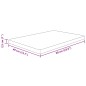 vidaXL Waschtischplatte 60x40x2,5 cm Massivholz Unbehandelt vidaXL Waschtischplatte 60x40x2,5 cm Massivholz Unbehandelt