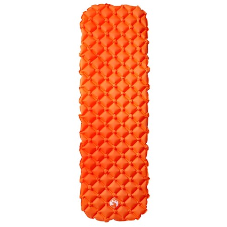 vidaXL Aufblasbare Isomatte Orange 190x58x6 cm