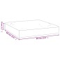 vidaXL Palettenkissen Hellblau 60x60x8 cm Oxford-Gewebe vidaXL Palettenkissen Hellblau 60x60x8 cm Oxford-Gewebe