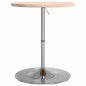 vidaXL Bartisch Ø60x90,5 cm Massivholz Eiche vidaXL Bartisch Ø60x90,5 cm Massivholz Eiche