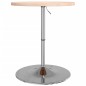 vidaXL Bartisch Ø60x90,5 cm Massivholz Eiche vidaXL Bartisch Ø60x90,5 cm Massivholz Eiche