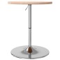 vidaXL Bartisch Ø60x90,5 cm Massivholz Eiche vidaXL Bartisch Ø60x90,5 cm Massivholz Eiche
