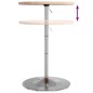 vidaXL Bartisch Ø60x90,5 cm Massivholz Eiche vidaXL Bartisch Ø60x90,5 cm Massivholz Eiche