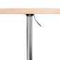 vidaXL Bartisch Ø60x90,5 cm Massivholz Eiche vidaXL Bartisch Ø60x90,5 cm Massivholz Eiche