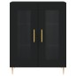 vidaXL Highboard Schwarz 69,5x34x180 cm Holzwerkstoff vidaXL Highboard Schwarz 69,5x34x180 cm Holzwerkstoff