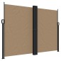 vidaXL Seitenmarkise Ausziehbar Taupe 180x1000 cm vidaXL Seitenmarkise Ausziehbar Taupe 180x1000 cm