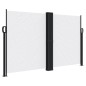 vidaXL Seitenmarkise Ausziehbar Weiß 140x1000 cm vidaXL Seitenmarkise Ausziehbar Weiß 140x1000 cm
