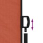 vidaXL Seitenmarkise Ausziehbar Terrakottarot 140x1000 cm vidaXL Seitenmarkise Ausziehbar Terrakottarot 140x1000 cm