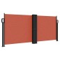 vidaXL Seitenmarkise Ausziehbar Terrakottarot 100x1000 cm vidaXL Seitenmarkise Ausziehbar Terrakottarot 100x1000 cm