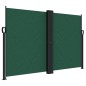 vidaXL Seitenmarkise Ausziehbar Dunkelgrün 160x1000 cm vidaXL Seitenmarkise Ausziehbar Dunkelgrün 160x1000 cm