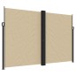 vidaXL Seitenmarkise Ausziehbar Beige 220x1000 cm vidaXL Seitenmarkise Ausziehbar Beige 220x1000 cm