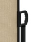 vidaXL Seitenmarkise Ausziehbar Beige 220x1000 cm vidaXL Seitenmarkise Ausziehbar Beige 220x1000 cm
