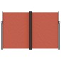 vidaXL Seitenmarkise Ausziehbar Terrakottarot 220x1200 cm vidaXL Seitenmarkise Ausziehbar Terrakottarot 220x1200 cm