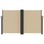 vidaXL Seitenmarkise Ausziehbar Beige 140x1200 cm vidaXL Seitenmarkise Ausziehbar Beige 140x1200 cm