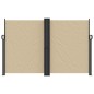 vidaXL Seitenmarkise Ausziehbar Beige 160x1000 cm vidaXL Seitenmarkise Ausziehbar Beige 160x1000 cm