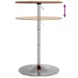 vidaXL Bartisch Hellbraun Ø60x89,5 cm Massivholz Eiche vidaXL Bartisch Hellbraun Ø60x89,5 cm Massivholz Eiche