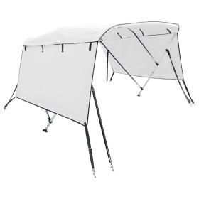 vidaXL 4-Bow Bimini-Top mit Seitenteilen 243x(170-182)x137 cm